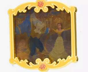 101169 - Loungefly - Beauty and The Beast Lenticular Scenes - Ballroom Dancing Scene - Disney Licensed alternate image