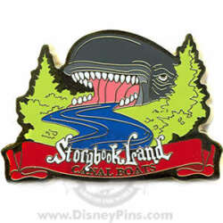 'Attraction Trios - Storybook Land Canal Boats - Monstro - DLR'