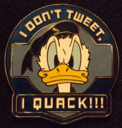 Donald Duck - I Don&#039;t Tweet I Quack !!! - MLT