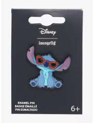 101240 - Hot Topic - Lilo & Stitch - Stitch Rhinestone Sunglasses - Loungefly alternate image