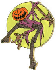 Click to view the Scarecrow Jack Skellington in Front of the Full Moon details