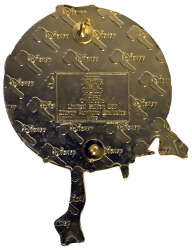 'The Nightmare Before Christmas - Scarecrow Jack Skellington in Front of the Full Moon - DA'