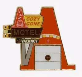 101271 - Loungefly - Disney Pixar Cars Cozy Cone Motel Hinged Blind Box - Sally - Cone #1 - Loungefly alternate image