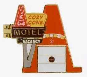 101272 - Loungefly - Disney Pixar Cars Cozy Cone Motel Hinged Blind Box - Lightning McQueen - Cone #2 - Loungefly alternate image