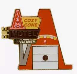 101280 - Loungefly - Disney Pixar Cars Cozy Cone Motel Hinged Blind Box - Doc Hudson - Cone #5 - Loungefly alternate image