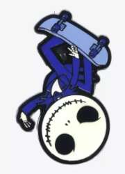 Jack Skellington with Skateboard