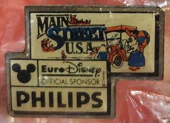 Euro Disney Official Sponsor - Philips — Main Street, U.S.A.