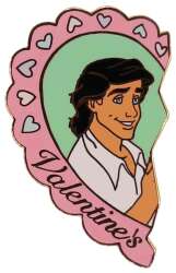 Valentine's Day 2003 Pin Set #3 - Prince Eric Only
