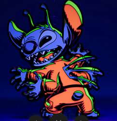 101387 - Figpin - Lilo and Stitch - Stitch (2088) - FiGPiN alternate image