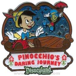 Pinocchio's Daring Journey - Pinocchio and Jiminy Cricket