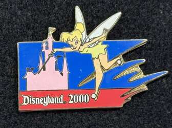 Disneyland 2000 - Sleeping Beauty Castle with Tinker Bell