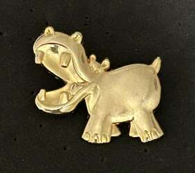 Gold Jungle Cruise Hippo