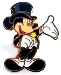 'Disneyland Paris 15th Anniversary - Mickey Mouse in a Tuxedo and Top Hat - DLP'