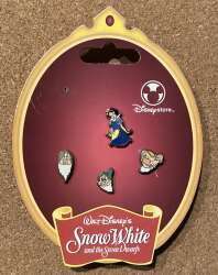 Snow White and Seven Dwarfs mini pin set #2