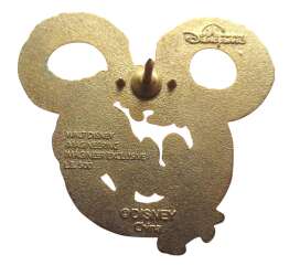 101487 - Fire Breathing Dragons - Mickey Icons - Black on Gold - Walt Disney Imagineering alternate image