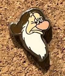 'Grumpy from Snow White and the Seven Dwarfs mini pin set #1 - DSUS'