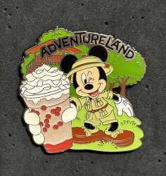 Adventureland Mickey with Pomegranate Piranha Lemonade