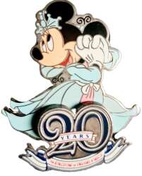 Minnie in Pastel Blue Dress, 20 Years