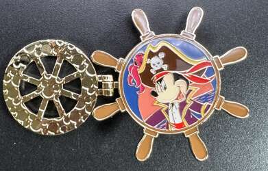 Mickey & Friends - Pirates of the Caribbean Hinged Ship's Wheel Mystery Collection