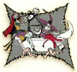 Jack, Sally, and Boogie's Boys in Bathtub