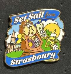 Cogsworth and Lumiere - Set sail from Strasbourg