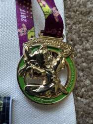 2017 Dopey Challenge medal