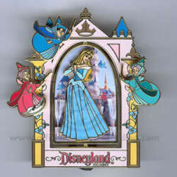 'Featured Artist Collection - Cody Reynolds - Sleeping Beauty Castle Spinner - DLR'