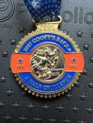 'runDisney: Walt Disney World Marathon Weekend - 2017 Goofy’s Race &amp; a Half Challenge Medal - WDW'