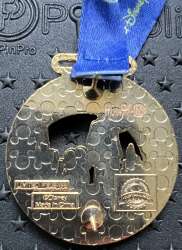 101816 - runDisney - 2017 Coast to Coast Challenge 10th Anniversary medal alternate image