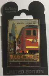 'Disneyland Attraction Posters - Red Car Trolley - WDI'