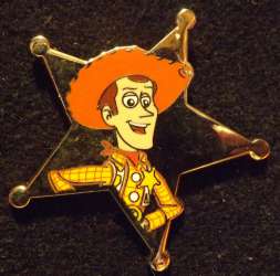Cast Lanyard Refresh - Woody Sheriff Badge - DLP
