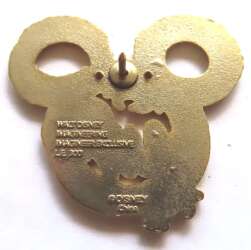 101858 - Fire Breathing Dragons - Pearlized Mickey Icons - Purple - Walt Disney Imagineering alternate image