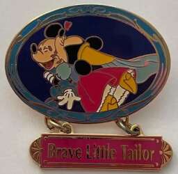 Click to view the Brave Little Tailor Mickey & Princess Minnie details