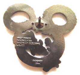 101901 - Fire Breathing Dragons - Mickey Icons - Copper Metal - Walt Disney Imagineering alternate image