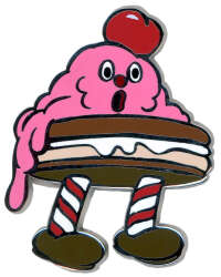 Frosted Cherry Cookie