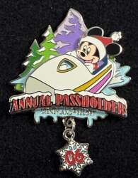 Annual Passholder Winter 2006 - Mickey on Matterhorn Bobsleds