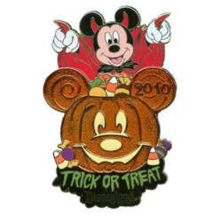 Vampire Mickey Pop-Up Pumpkin