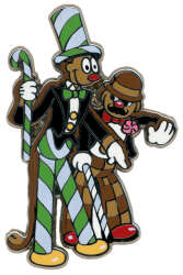 Dapper Gingerbread Gent and Judge