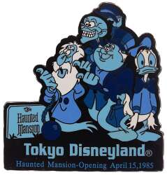 Haunted Mansion Opening - Hitchhiking Ghosts with Donald Duck