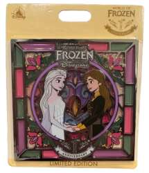 102045 - World of Frozen - Elsa and Anna 1st Anniversary Jumbo Stained Glass - Hong Kong Disneyland alternate image