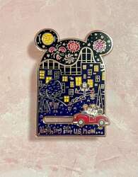 Runaway Railway Interactive Sliding Enamel Pin