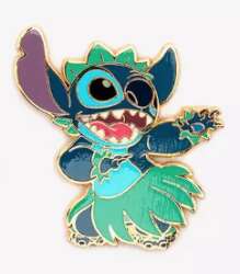 Stitch Dressed in Hula Skirt