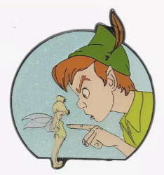 Peter Pan Scolding Tinker Bell