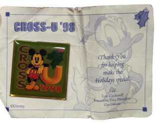 102193 - Cross U - 1998 - Christmas - Walt Disney World alternate image