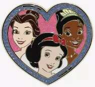 Princess Belle, Tiana & Snow White
