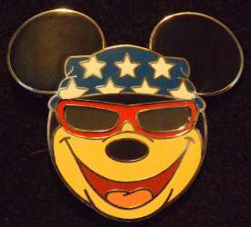 4016 - Patriotic Mickey - Bandana Mickey Mouse alternate image