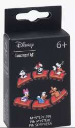 102225 - BoxLunch - Mickey Mouse & Friends Rollercoaster Blind Box - Complete 6 Pin Set - Loungefly alternate image
