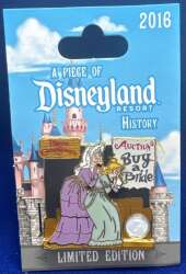 'Piece of Disneyland History 2016 - Pirates of the Caribbean - Buy a Bride Auction - DLR'