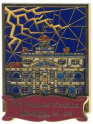 'Stained Glass - 2008 Pin of the Month - Cast Exclusive - Haunted Mansion - DLR'
