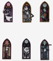 102278 - Loungefly - The Nightmare Before Christmas Characters Stained Glass Window - Unopened Mystery Box - Loungefly alternate image